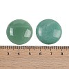 Natural Green Aventurine Cabochons G-H1596-FR-25mm-03-3