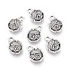 Tibetan Style Alloy Pendants TIBE-N015-03AS-1