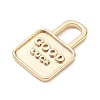 Brass Pendants KK-CBAFF5B-13G-2