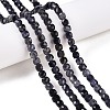 Natural Iolite Beads Strands G-N342-112A-4