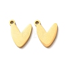 304 Stainless Steel Charms LS-SA-G606-02G-1