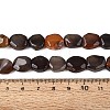 Dyed & Heated Natural Agate Beads Strands G-N359-15A-07-5