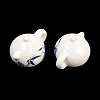 Handmade Printed Porcelain Beads PORC-T136-03C-01-2