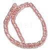 Transparent Crackle Glass Beads Strands GLAA-NH0001-04I-2