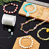0.8mm Crystal Polyester Threads Transparent Jewelry Bracelet Beading Wire Cords EW-PH0001-0.8mm-02-5