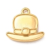304 Stainless Steel Pendant Cabochon Settings for Enamel STAS-Z204-02G-1