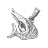 304 Stainless Steel Pendants STAS-B141-03C-P-2