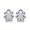 Tarnish Resistant 304 Stainless Steel Charms LS-X-STAS-N092-24-2