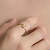 304 Stainless Steel Cuff Rings RJEW-OY001-05G-2