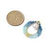 Seed Beads Pendants PALLOY-MZ00218-2