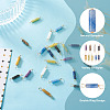 Fashewelry 36Pcs 9 Styles Natural Gemstone Connector Charms FIND-FW0001-34-15