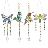 Insect DIY Diamond Painting Pendant Decoration Kits DIAM-PW0010-22B-1