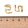 304 Stainless Steel Cuff Earrings EJEW-L313-01G-5