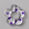 Transparent Plastic Bead Frame KY-WH0045-26A-01-1