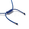Adjustable Lanmpword Evil Eye Braided Bead Bracelet ZW2937-03-3