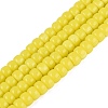 Opaque Glass Beads Strands GLAA-NH0002-B01-C07-1