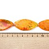 Dyed Natural Agate Beads Strands G-U029-E01-5