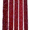 Electroplate Opaque Solid Color Glass Beads Strands EGLA-A044-P2mm-L02-2