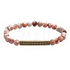 6MM Natural Imperial Jasper Beaded Bracelets PY2315-9-1