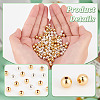   160Pcs 2 Colors Rack Plating Brass Beads KK-PH0006-42A-4