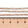 Glazed Porcelain Beads Strands PORC-P034-2mm-01-5