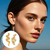 9Pcs Stainless Steel Pave Clear Cubic Zirconia Cartilage Earring Sets EJEW-PH0001-54-5
