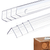 Plastic Self-adhesive Wall Corner Protector LS-AJEW-WH0606-90A-1