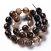 Natural Agate Beads Strands G-T131-118II-2