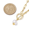 Imitation Pearl Beads Pendant Necklaces NJEW-JN04732-01-3