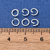 Brass Open Jump Rings KK-G604-08S-17-3