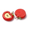 Opaque Resin Pendants RESI-I337-05P-A01-2