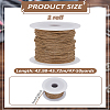 47~50 Yards Waxed Cotton Thread Cords YC-LP0001-06D-2