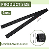 2Pcs POE Plastic Anti-slip Heat Shrink Tubing for Fish Rods AJEW-BC0010-95B-2
