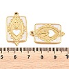 304 Stainless Steel Enamel Pendants STAS-G394-06G-01-3