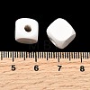 Spray Painted Wooden Beads WOOD-P021-01C-30-4