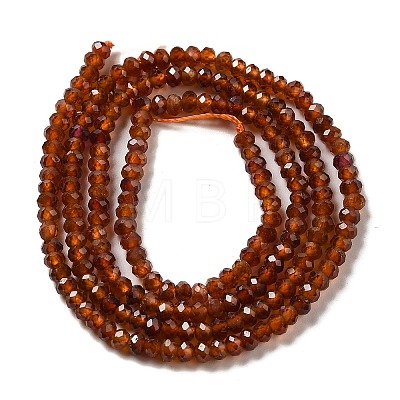 Natural Orange Garnet Beads Strands G-M426-A01-01-1