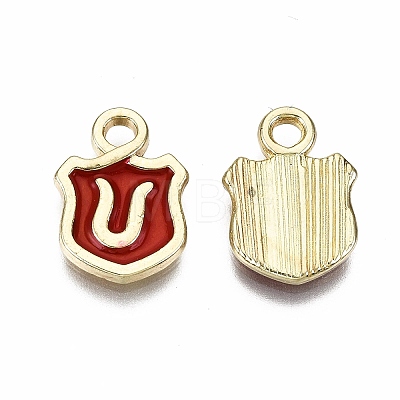 26Pcs 26 Style Alloy Enamel Charms ENAM-SZ0001-47LG-1