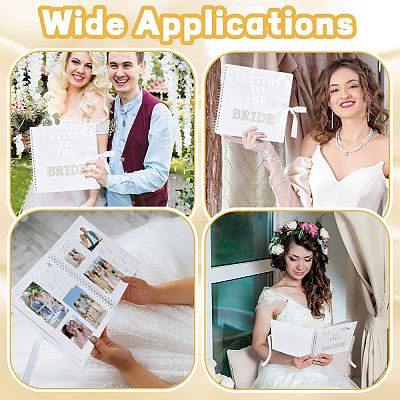 DIY Wedding Photo Album Guestbook Set DIY-TW0001-04B-1