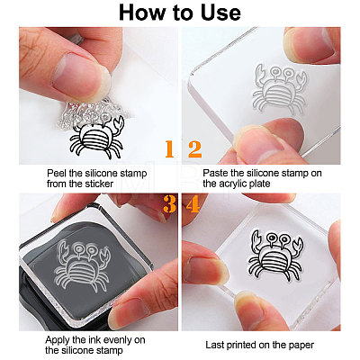 PVC Plastic Stamps DIY-WH0167-56-80-1