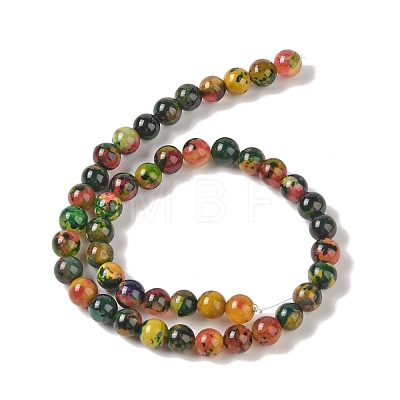 Natural Agate Bead Strands G-C116-B01-06-1