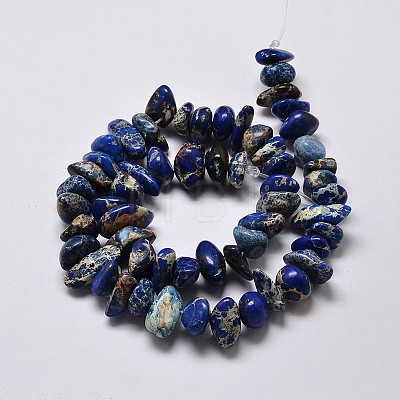 Natural Imperial Jasper Beads Strands G-I123-05B-1