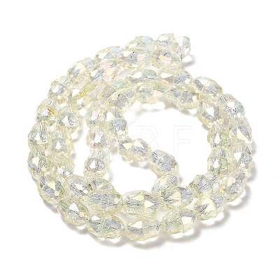 Transparent Glass Beads Strands EGLA-D030-03A-1