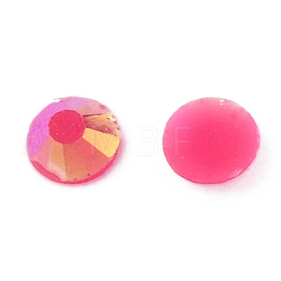 Pointed Back Resin Rhinestone Cabochons MRMJ-N029-01B-01-1