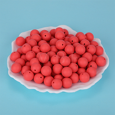 Round Silicone Focal Beads LS-SI-JX0046A-45-1