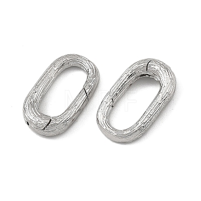 SHEGRACE Brass Spring Gate Rings XGRQ58965-753P-1