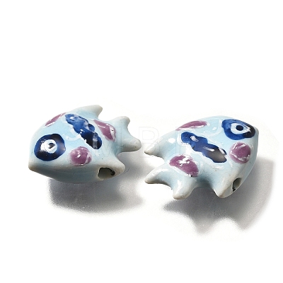 Handmade Porcelain Beads PORC-S002-02A-1