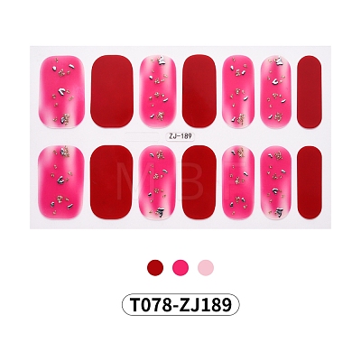 Full Wraps Nail Polish Stickers MRMJ-T078-ZJ189-1