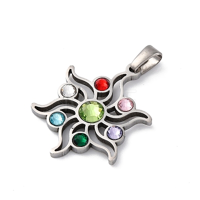 304 Stainless Steel Pendants STAS-L280-01P-03-1