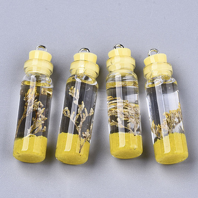 Glass Bottle Decorations GLAA-S181-14F-1