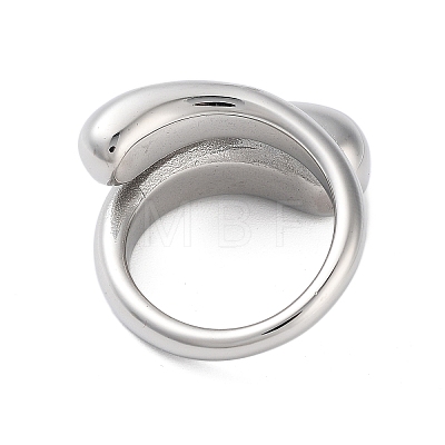 304 Stainless Steel Rings for Women RJEW-K270-05D-P-1
